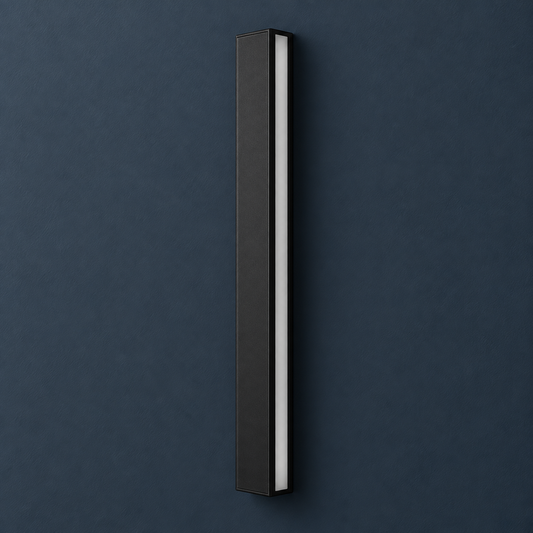 Arlo Black Linear Outdoor Wall Light for Garden Walls and Patios