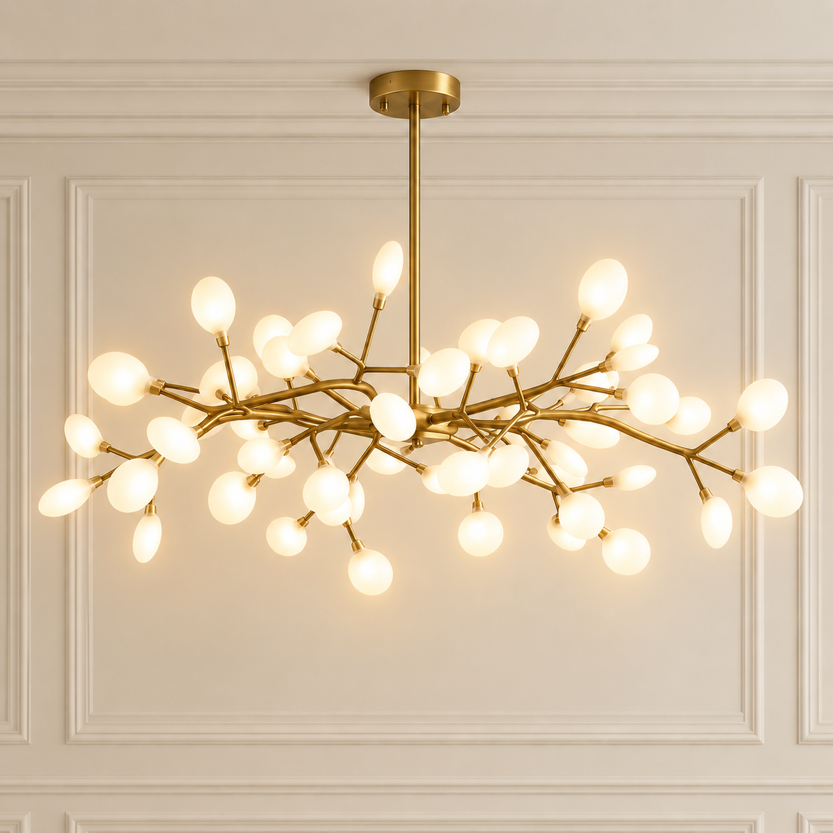 Seren Firefly Sputnik Chandelier 36 Light LED Ceiling Light for Living and Dining Rooms