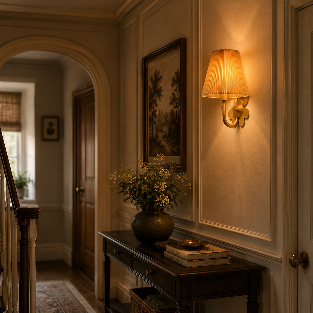 Aurelia Bloom Gold Wall Light