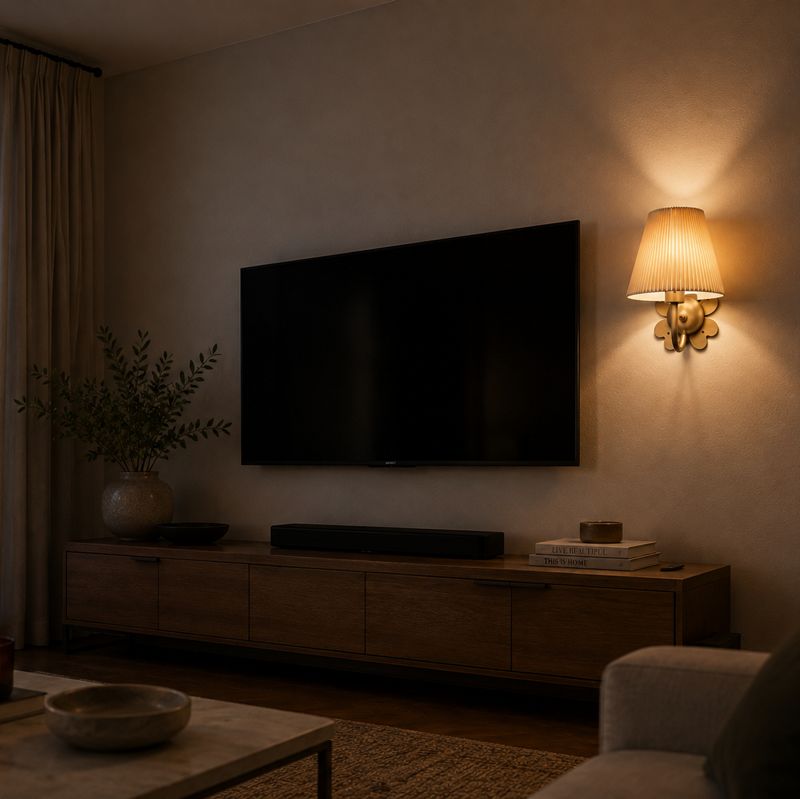 Aurelia Bloom Gold Wall Light