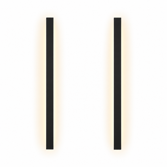 Arlo Black Linear Integrated LED Outdoor Wall Light