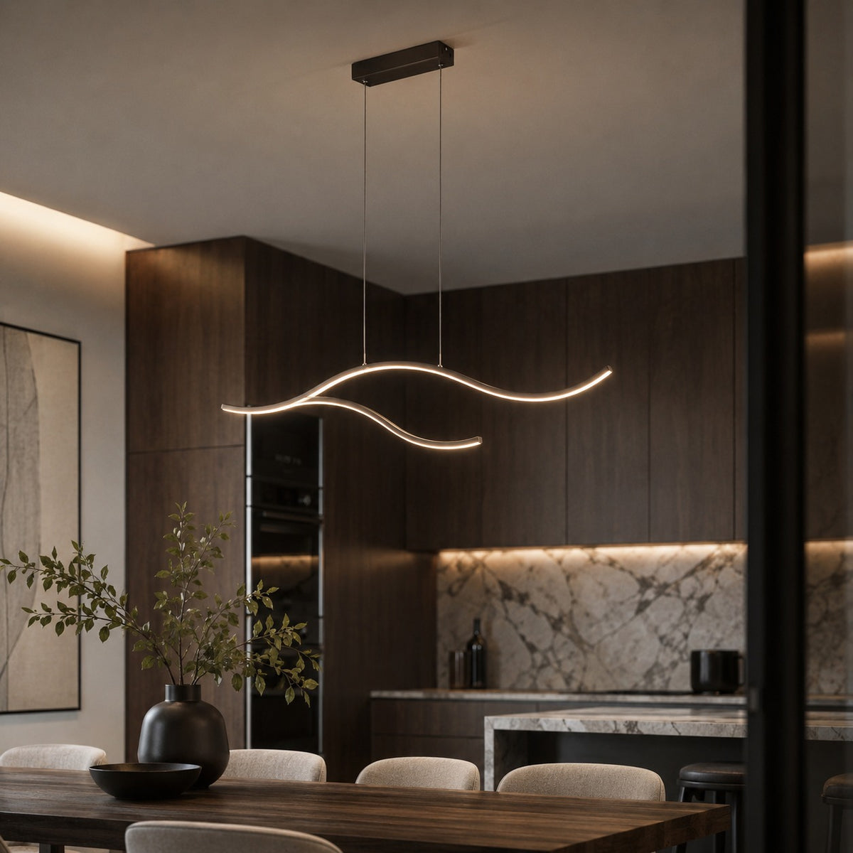 LumaWave Modern LED Ceiling Light